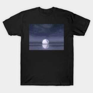 crescent moon - 新月 T-Shirt